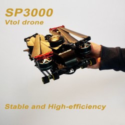 Quad-rotor VTOL drone SP3000