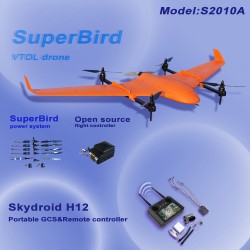 Small VTOL Drone Superbird Foldable Mini UAV RTF Fully assembly & integrated ready to fly